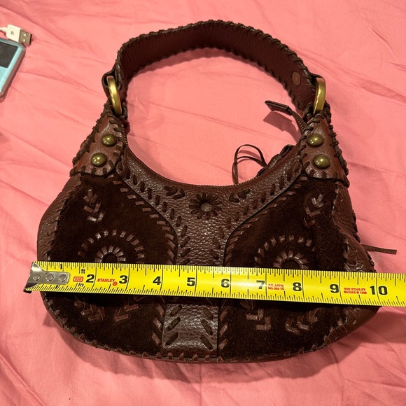 Isabella Fiore Brown Leather/suede purse - Picture 8 of 8